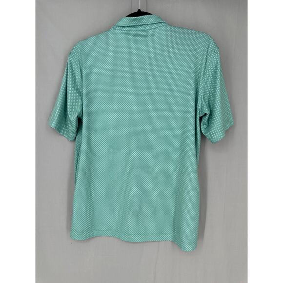 Peter Millar Polo Shirt Boys Large Green Summer Comfort Southern Pines - Picture 5 of 7